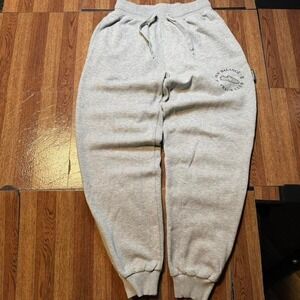New Balance Grey Fleece Retro Tech Sportswear Sweatpants Jogger XS